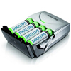 Carregador de Pilhas SCB4050 c/ 4 Pilhas AA